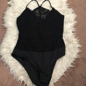 Lace body suit